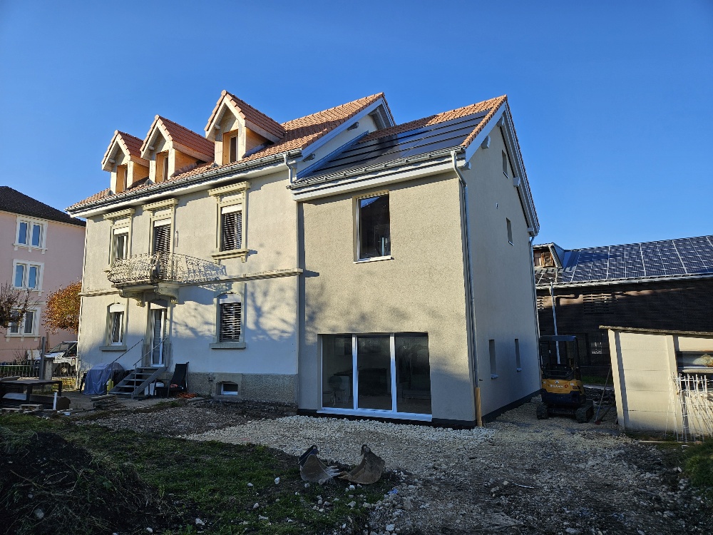 Transformation d’une habitation avec chambres d’hôtes